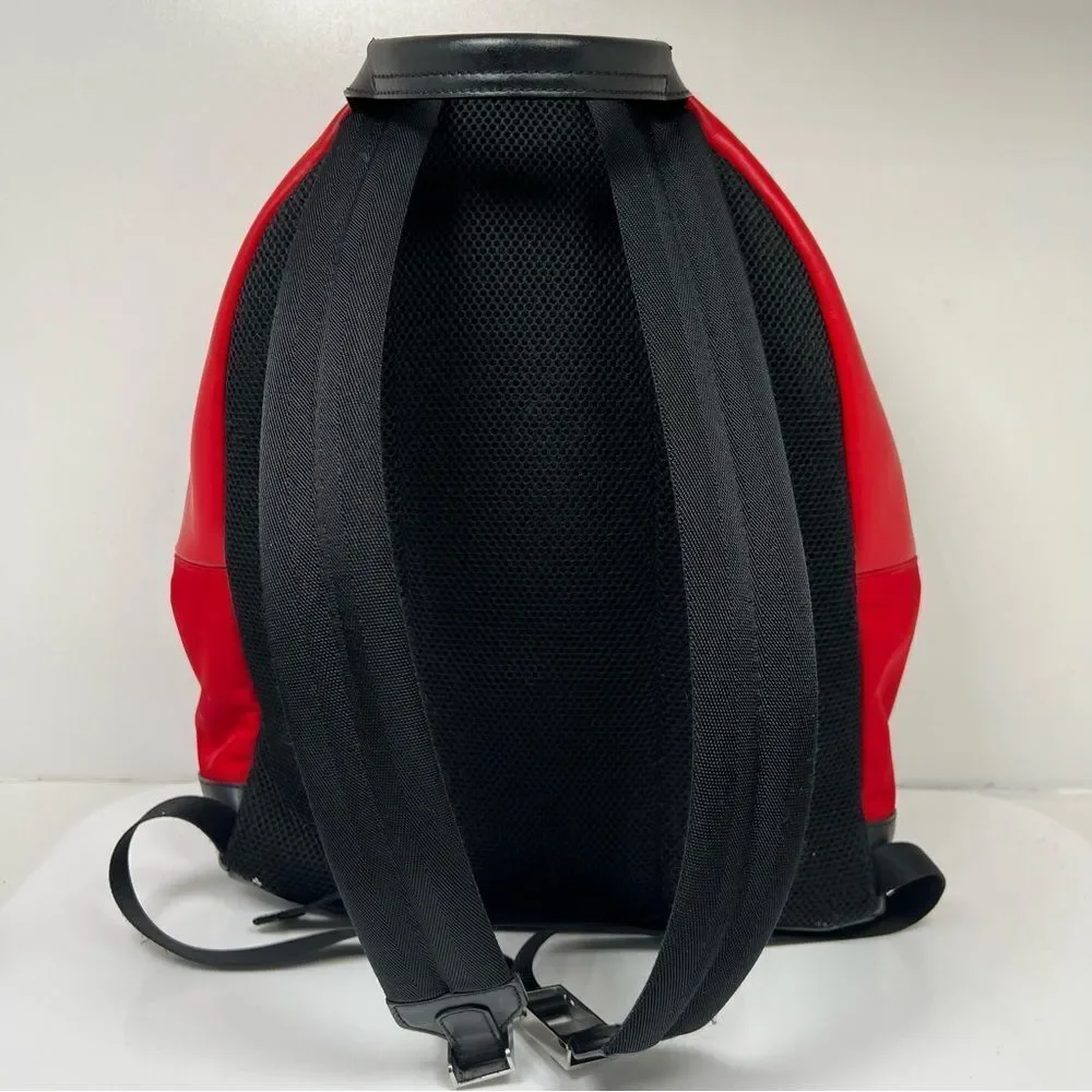 Fendi Monster Bug's Eye Backpack Large Capacity Men's Red